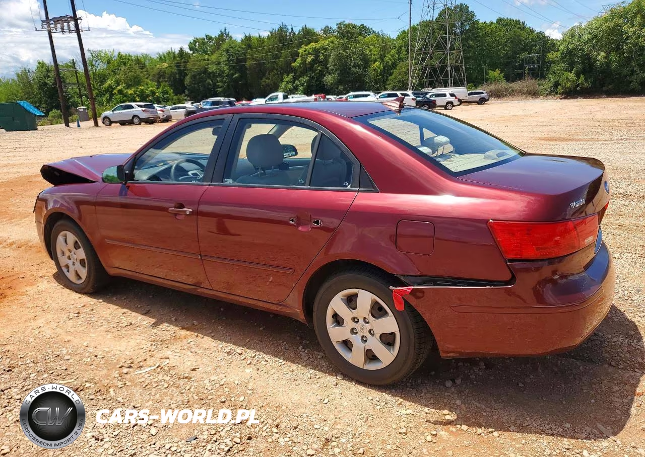 2009 Hyundai Sonata Gls VIN:5NPET46C99H529307 - 2