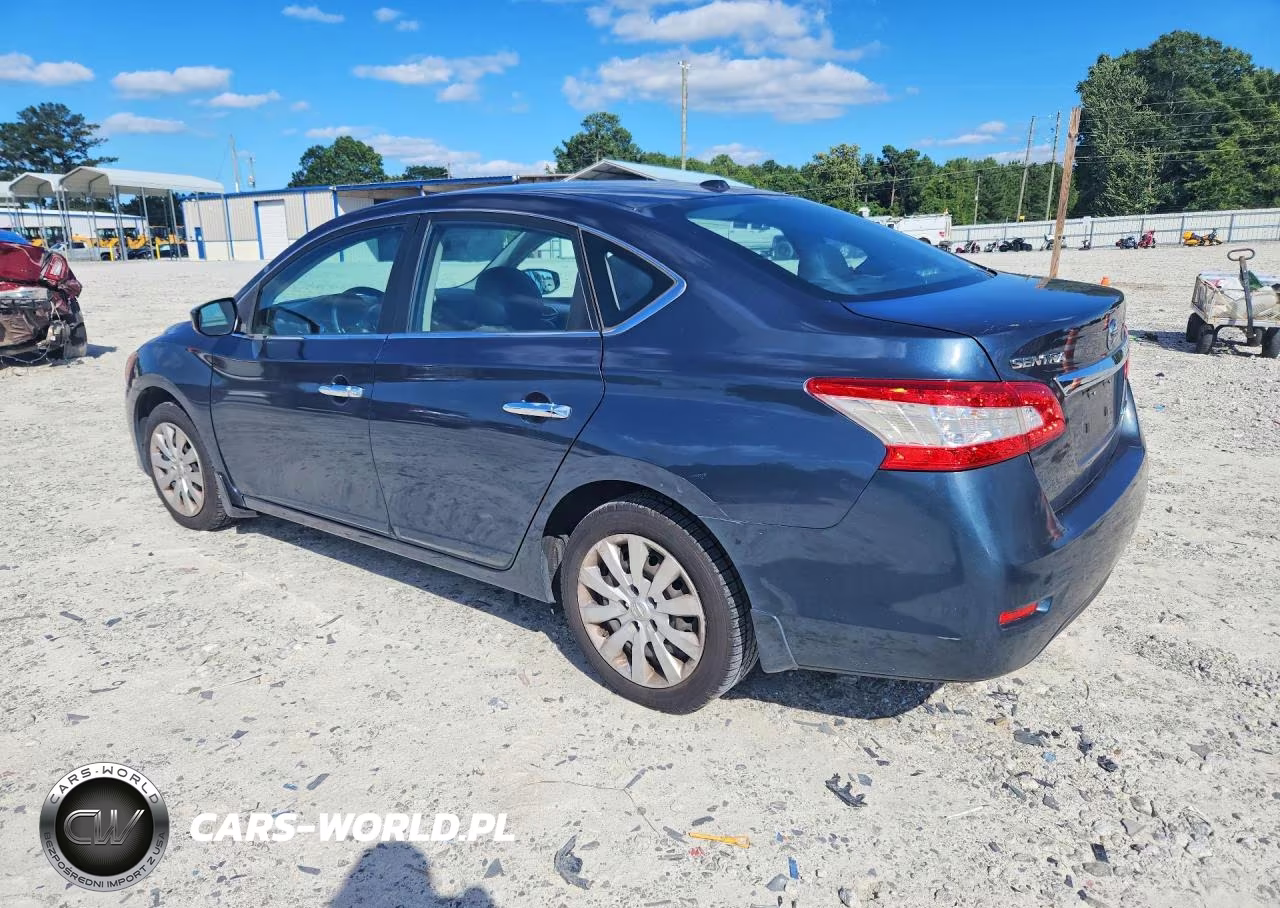2013 Nissan Sentra S VIN:3N1AB7AP2DL709740 - 2