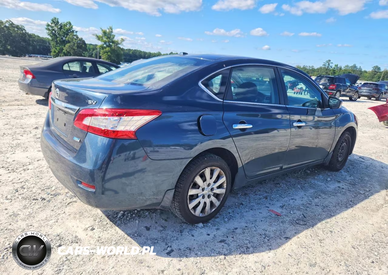 2013 Nissan Sentra S VIN:3N1AB7AP2DL709740 - 3