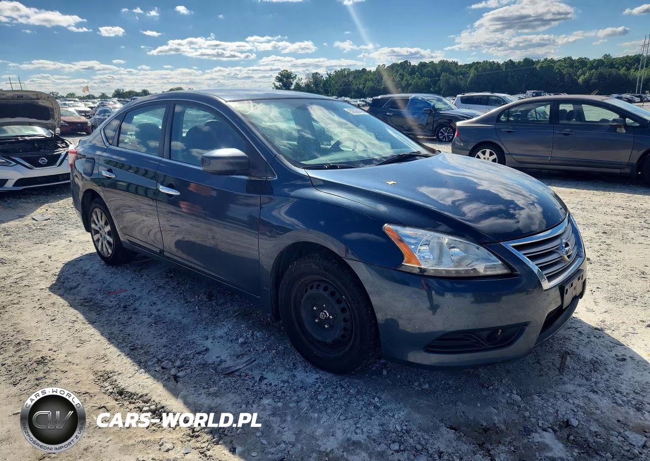 2013 Nissan Sentra S VIN:3N1AB7AP2DL709740 - 4