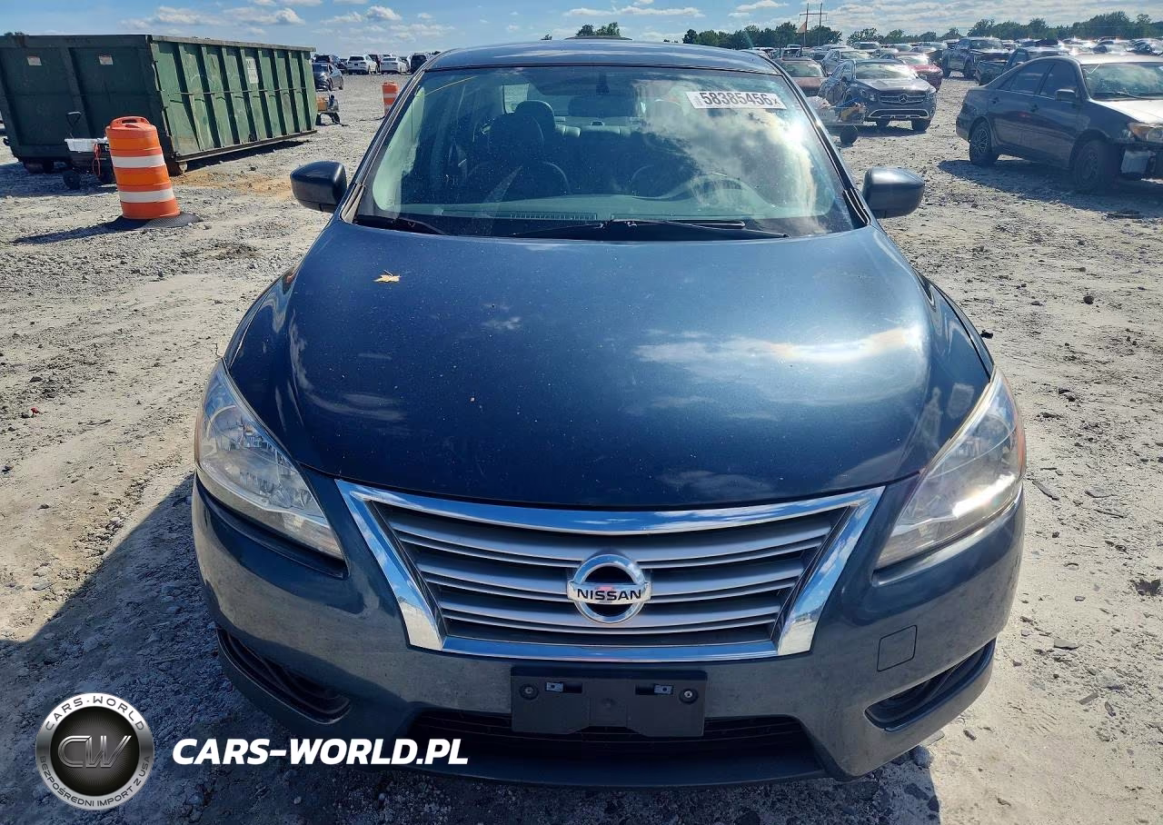 2013 Nissan Sentra S VIN:3N1AB7AP2DL709740 - 5