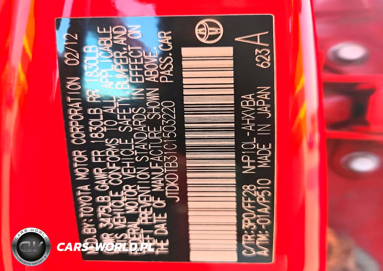 2012 Toyota Prius C Two VIN:JTDKDTB31C1503220 - 12