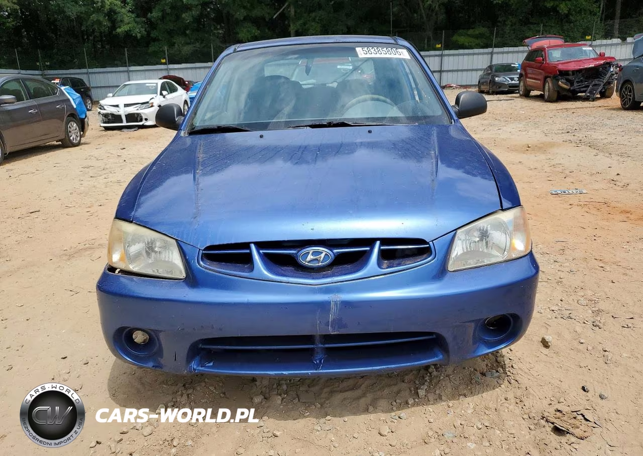 2002 Hyundai Accent Gs VIN:KMHCG35C82U210866 - 5