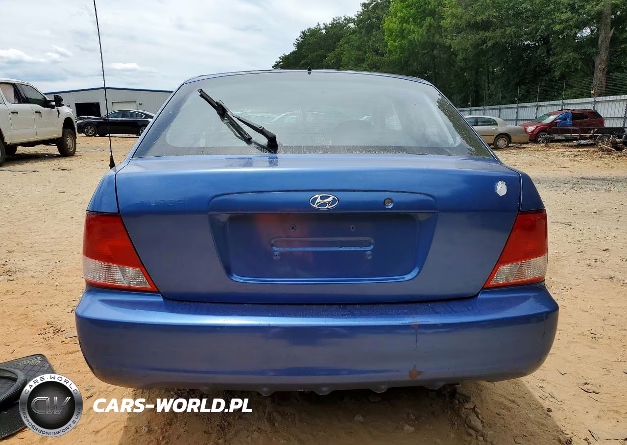 2002 Hyundai Accent Gs VIN:KMHCG35C82U210866 - 6