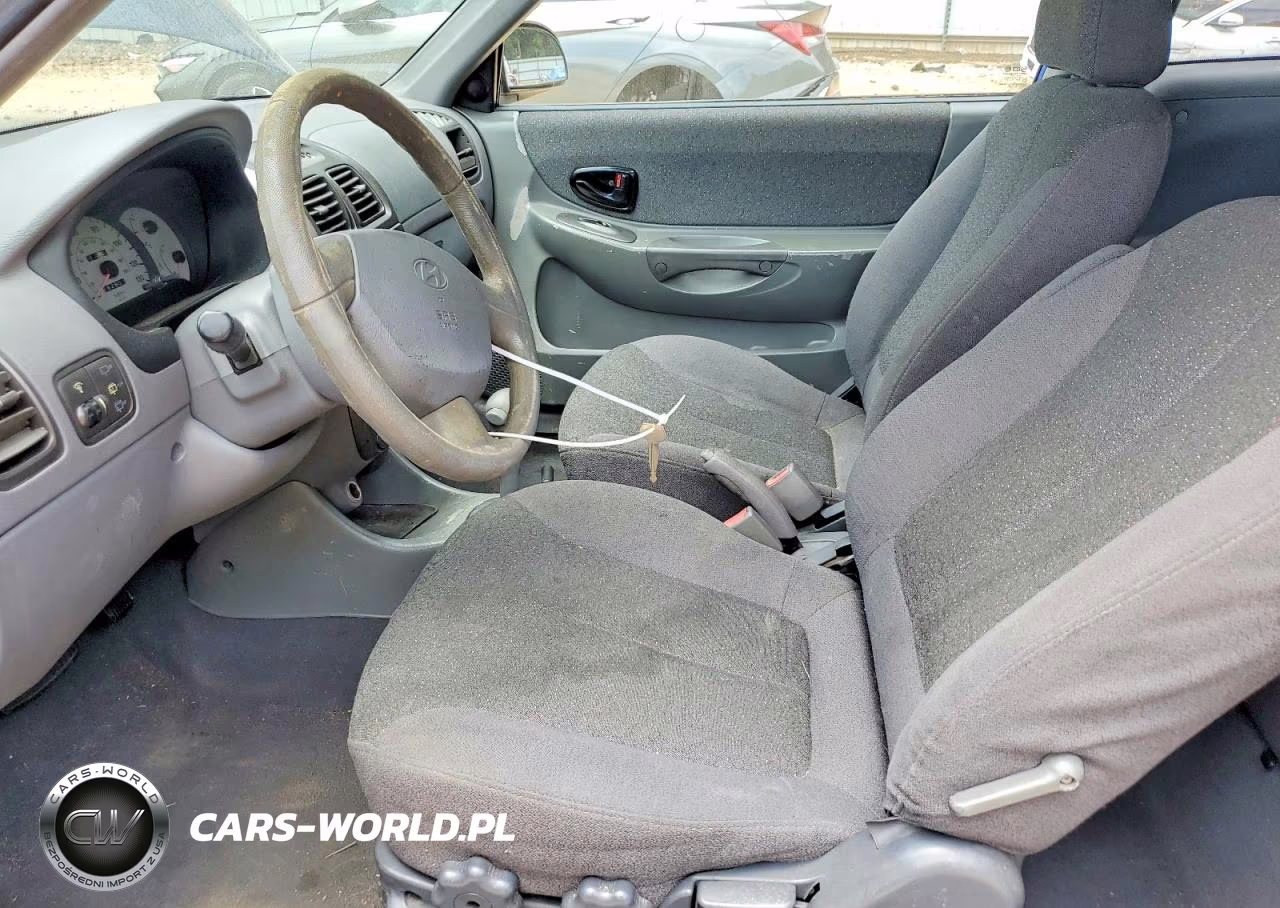 2002 Hyundai Accent Gs VIN:KMHCG35C82U210866 - 7