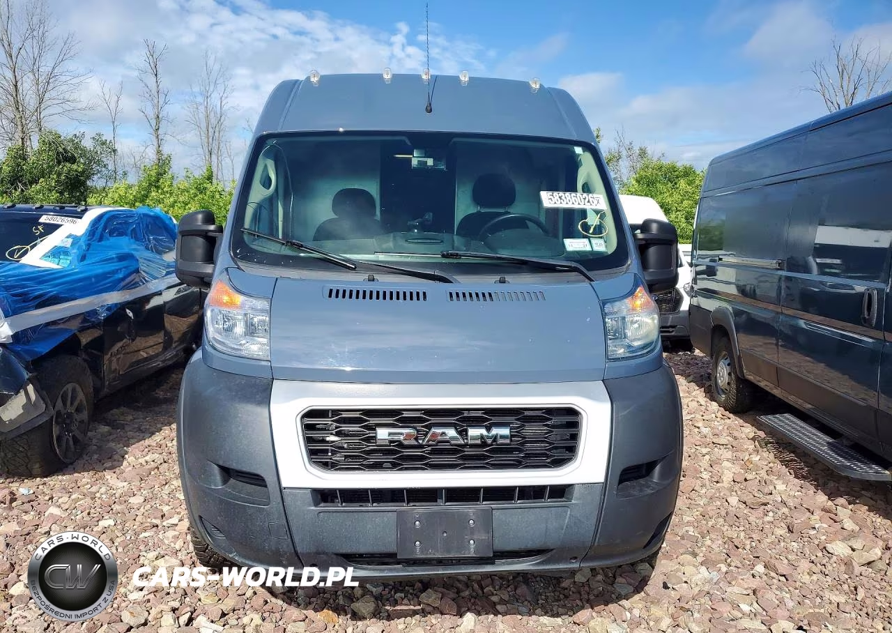 2021 Ram Promaster 3500 Delivery Van VIN:3C6FRVJG0ME502987 - 5