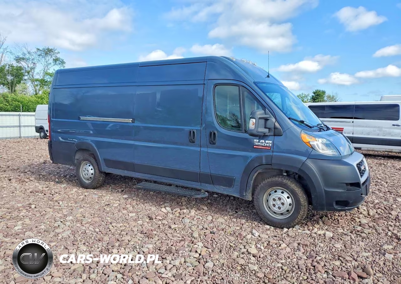 2021 Ram Promaster 3500 Delivery Van VIN:3C6FRVJG8ME503014 - 4