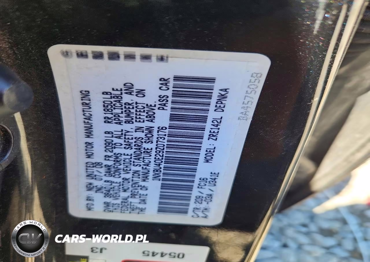 2009 Toyota Corolla Xle VIN:1NXBU40E29Z073176 - 13