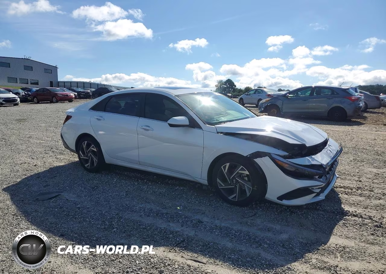 2024 Hyundai Elantra Sel VIN:KMHLS4DGXRU832372 - 4