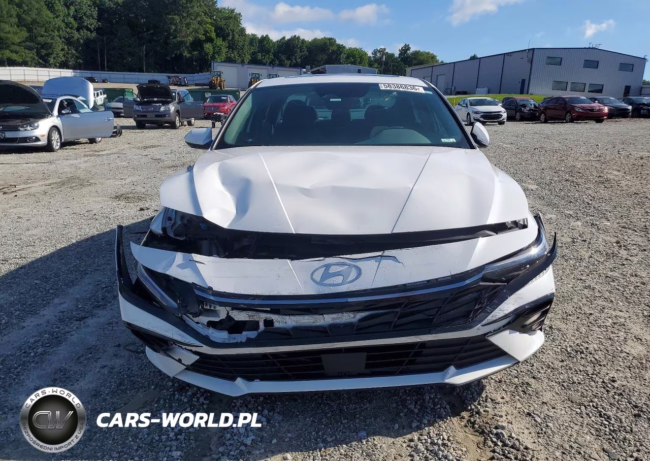 2024 Hyundai Elantra Sel VIN:KMHLS4DGXRU832372 - 5