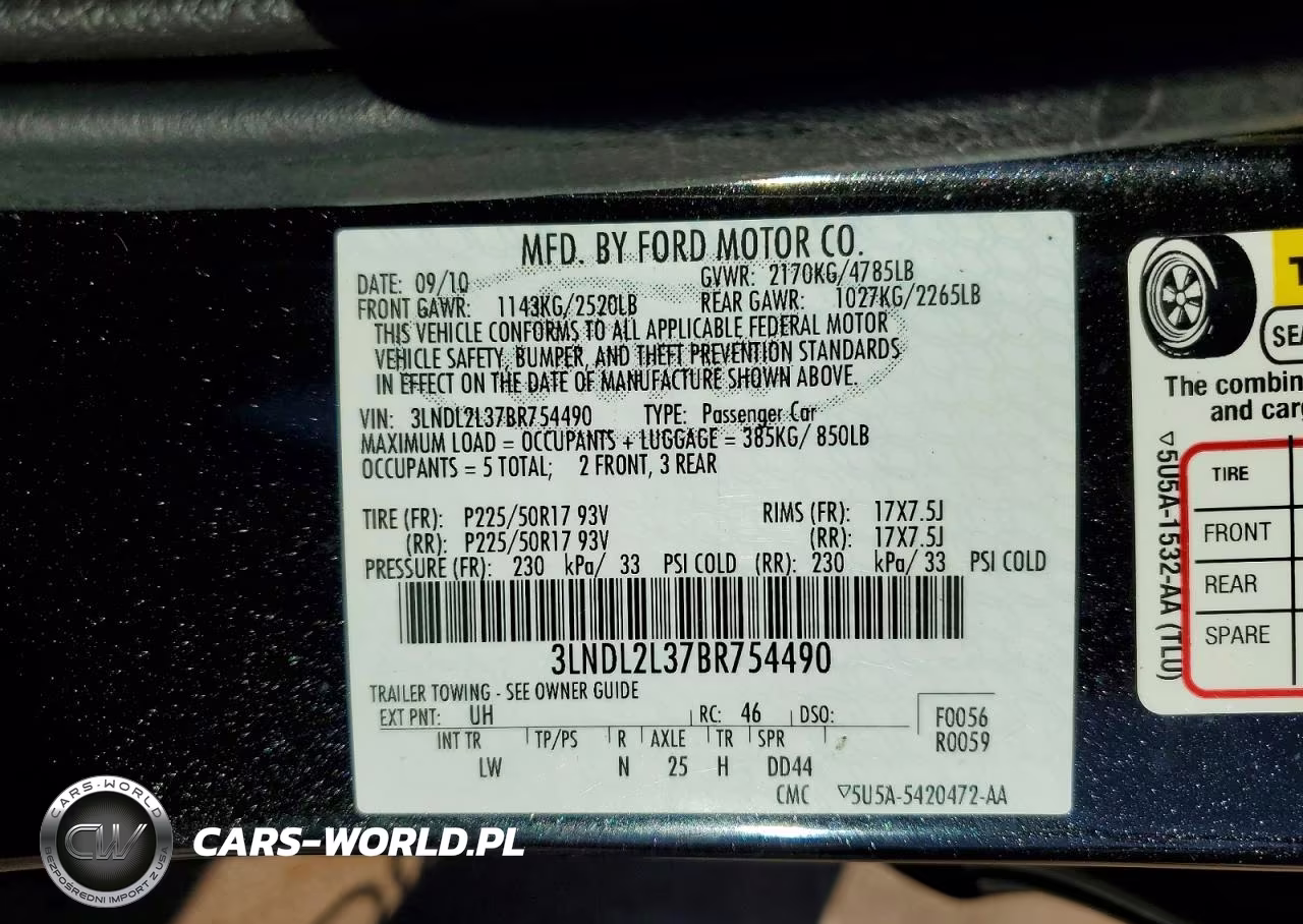 2011 Lincoln Mkz Hybrid VIN:3LNDL2L37BR754490 - 12