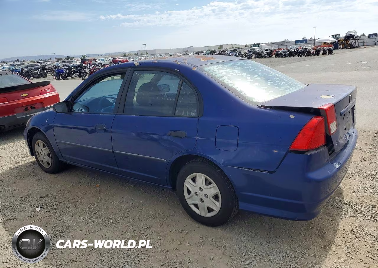 2005 Honda Civic Dx Vp VIN:2HGES16315H528108 - 2