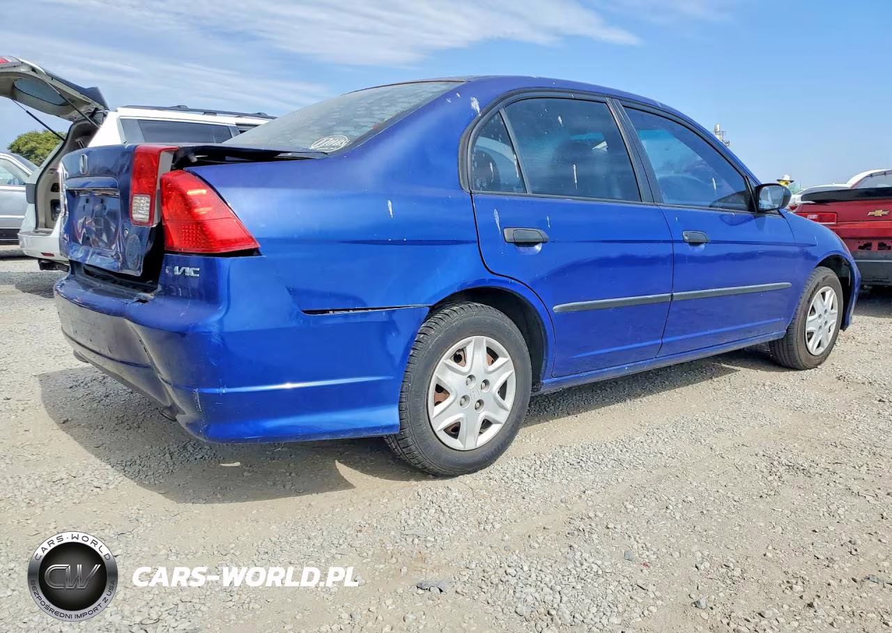 2005 Honda Civic Dx Vp VIN:2HGES16315H528108 - 3