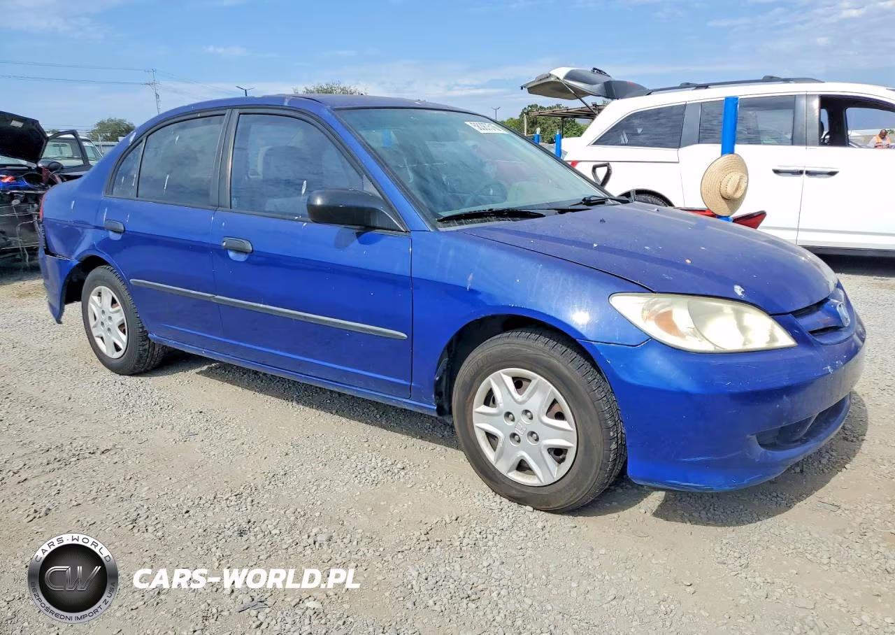 2005 Honda Civic Dx Vp VIN:2HGES16315H528108 - 4