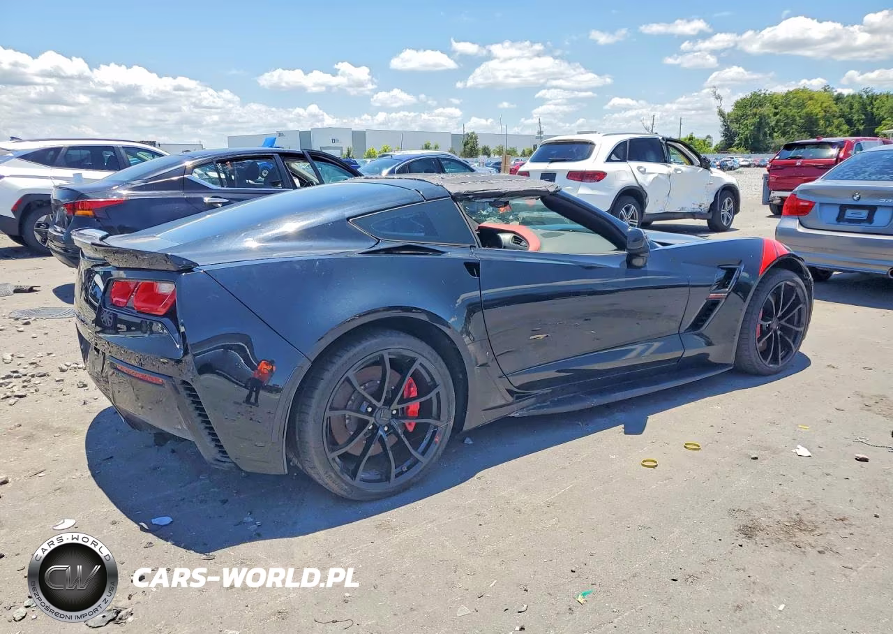 2018 Chevrolet Corvette Grand Sport 2Lt VIN:1G1YY2D76J5105461 - 3