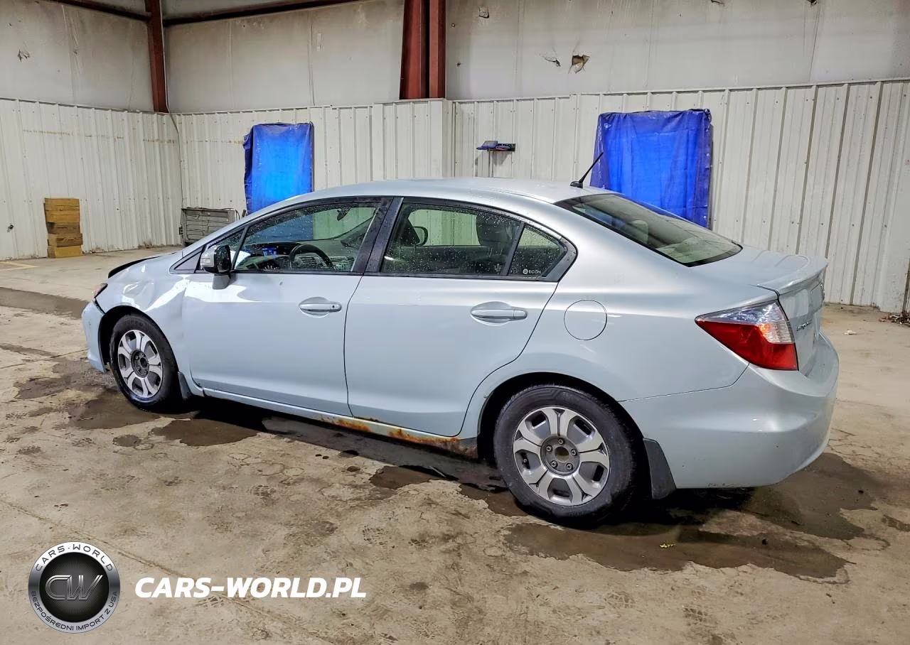 2012 Honda Civic Hybrid VIN:JHMFB4F24CS009635 - 2