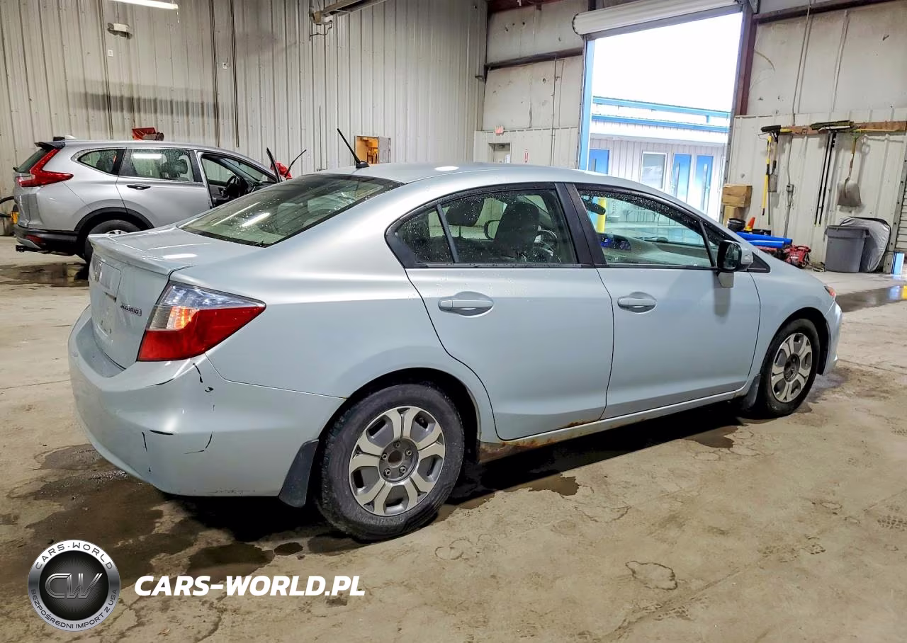 2012 Honda Civic Hybrid VIN:JHMFB4F24CS009635 - 3