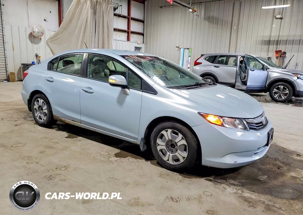 2012 Honda Civic Hybrid VIN:JHMFB4F24CS009635 - 4
