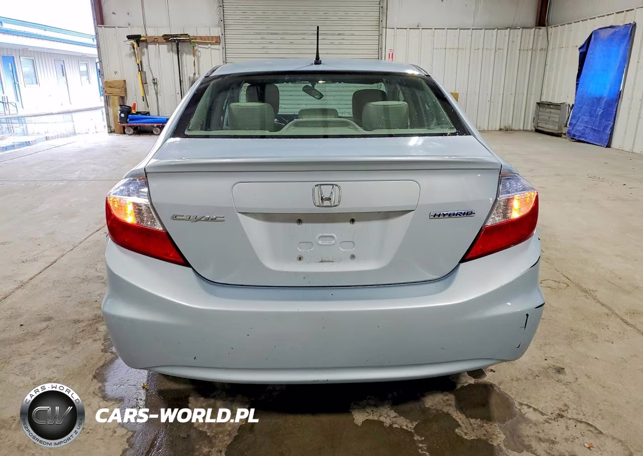 2012 Honda Civic Hybrid VIN:JHMFB4F24CS009635 - 6