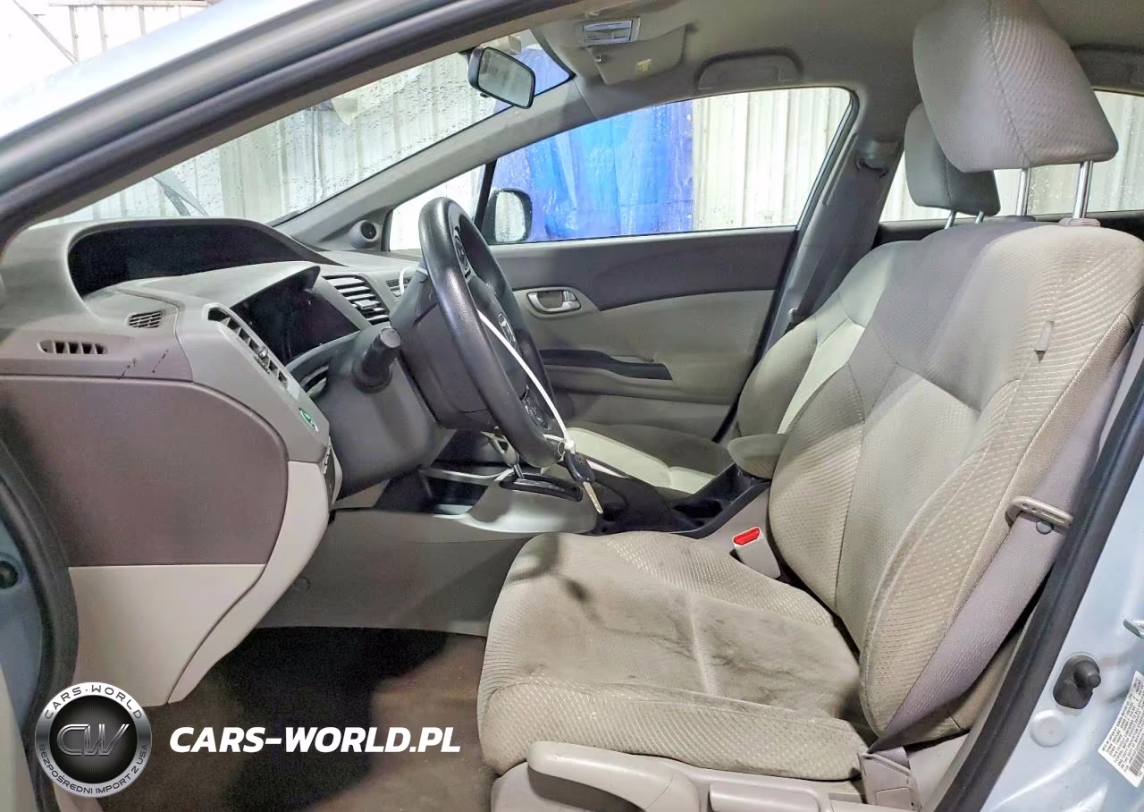 2012 Honda Civic Hybrid VIN:JHMFB4F24CS009635 - 7