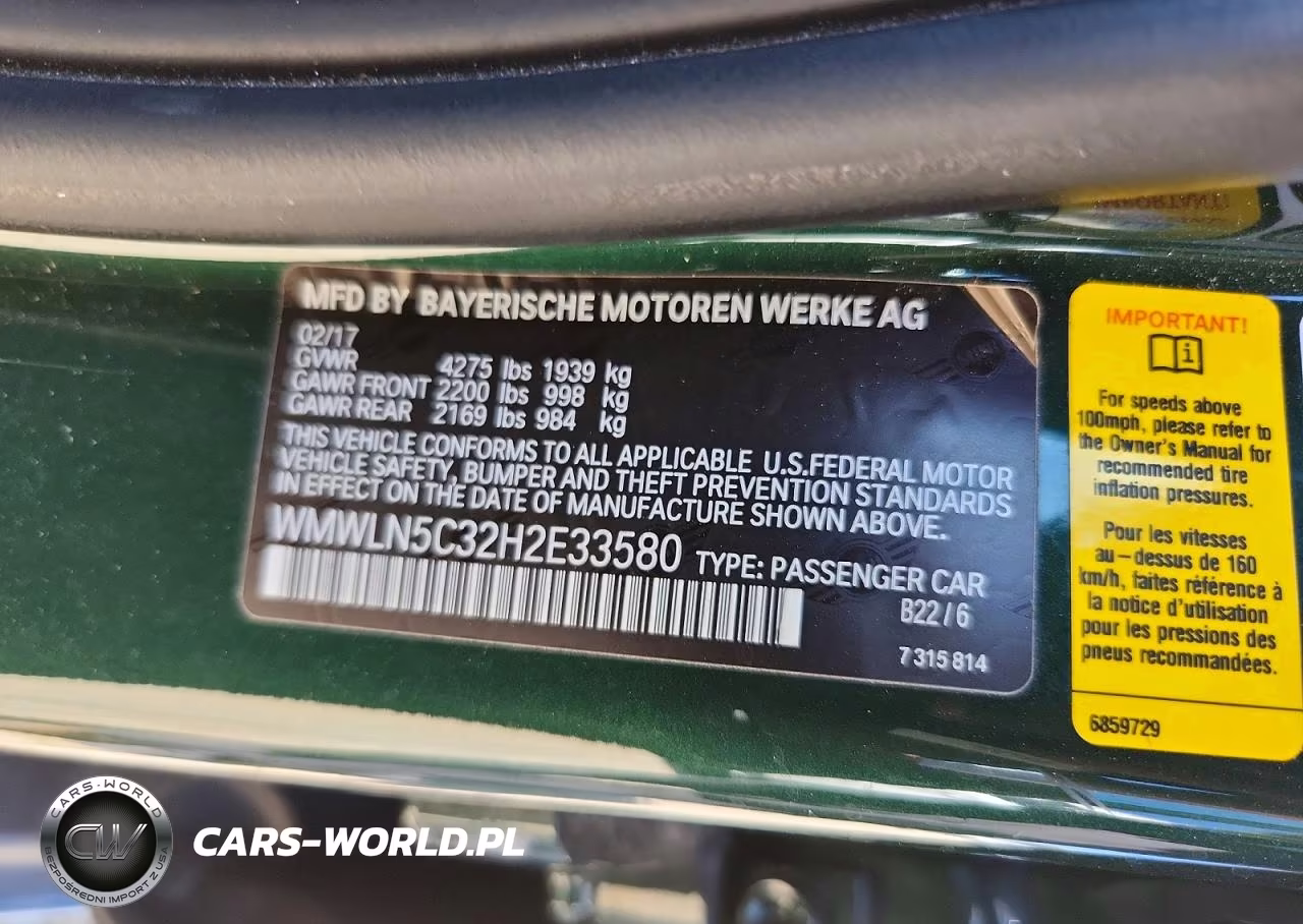 2017 Mini Cooper Clubman VIN:WMWLN5C32H2E33580 - 12