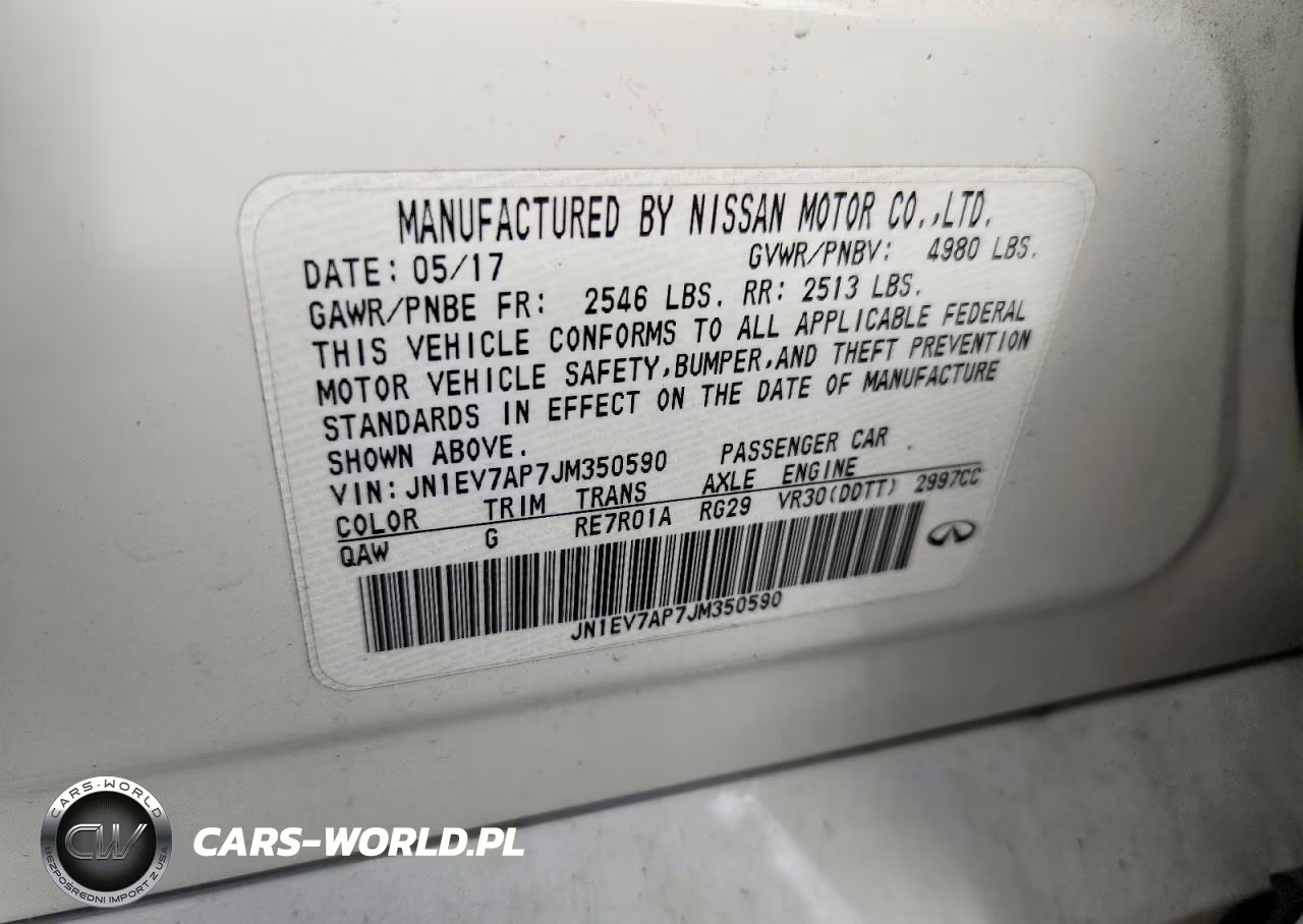 2018 Infiniti Q50 3.0T Luxe VIN:JN1EV7AP7JM350590 - 12