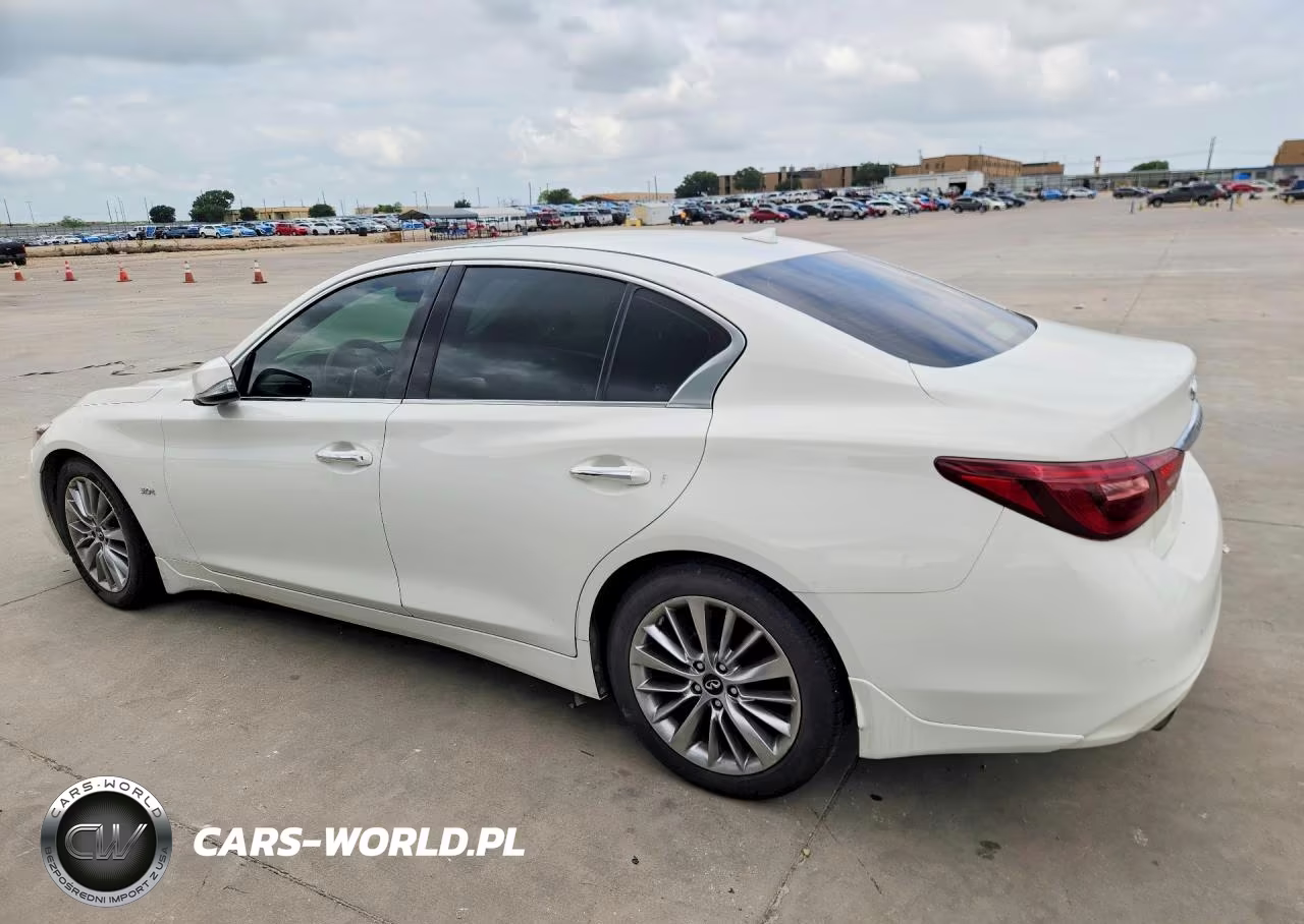 2018 Infiniti Q50 3.0T Luxe VIN:JN1EV7AP7JM350590 - 2