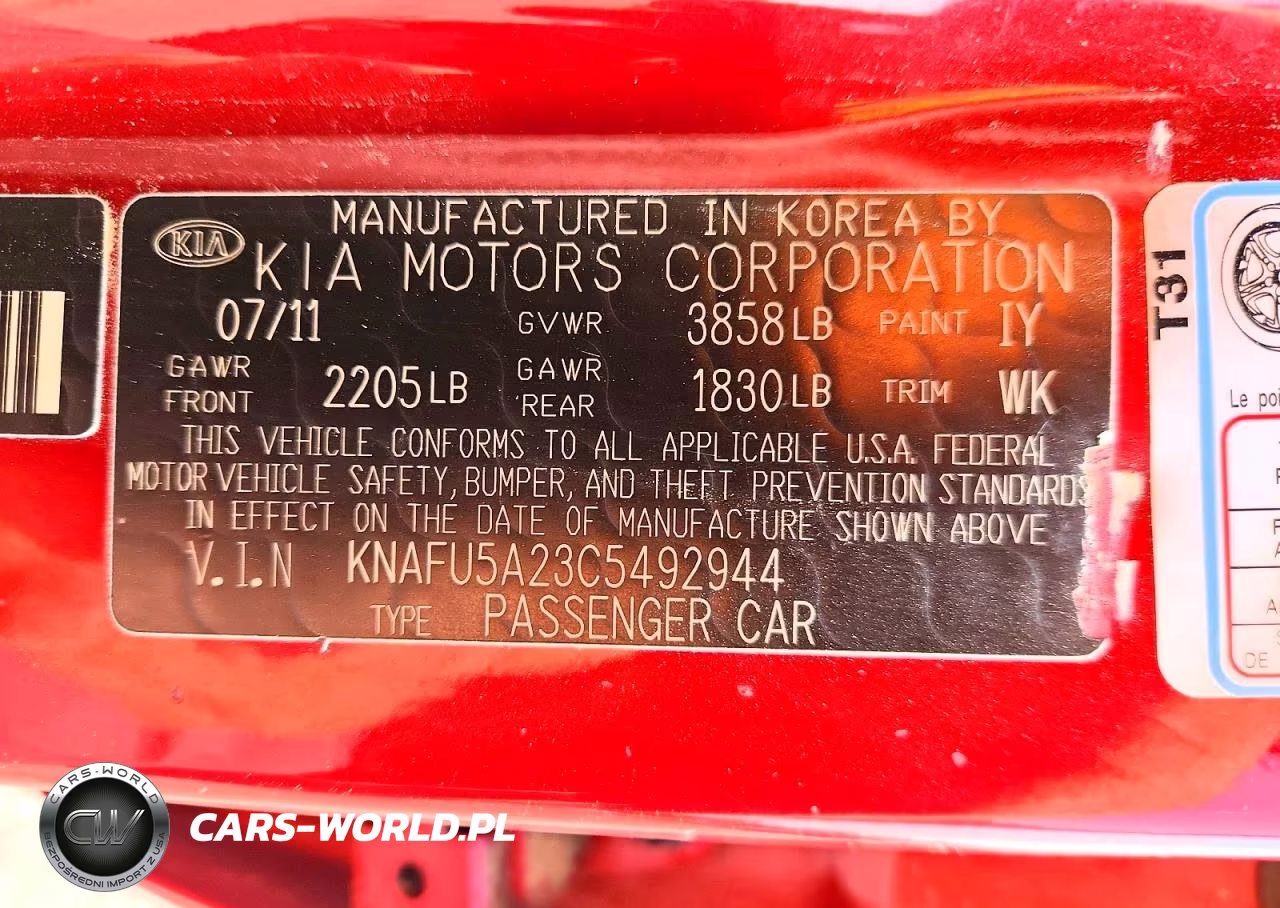 2012 Kia Forte Ex VIN:KNAFU5A23C5492944 - 13