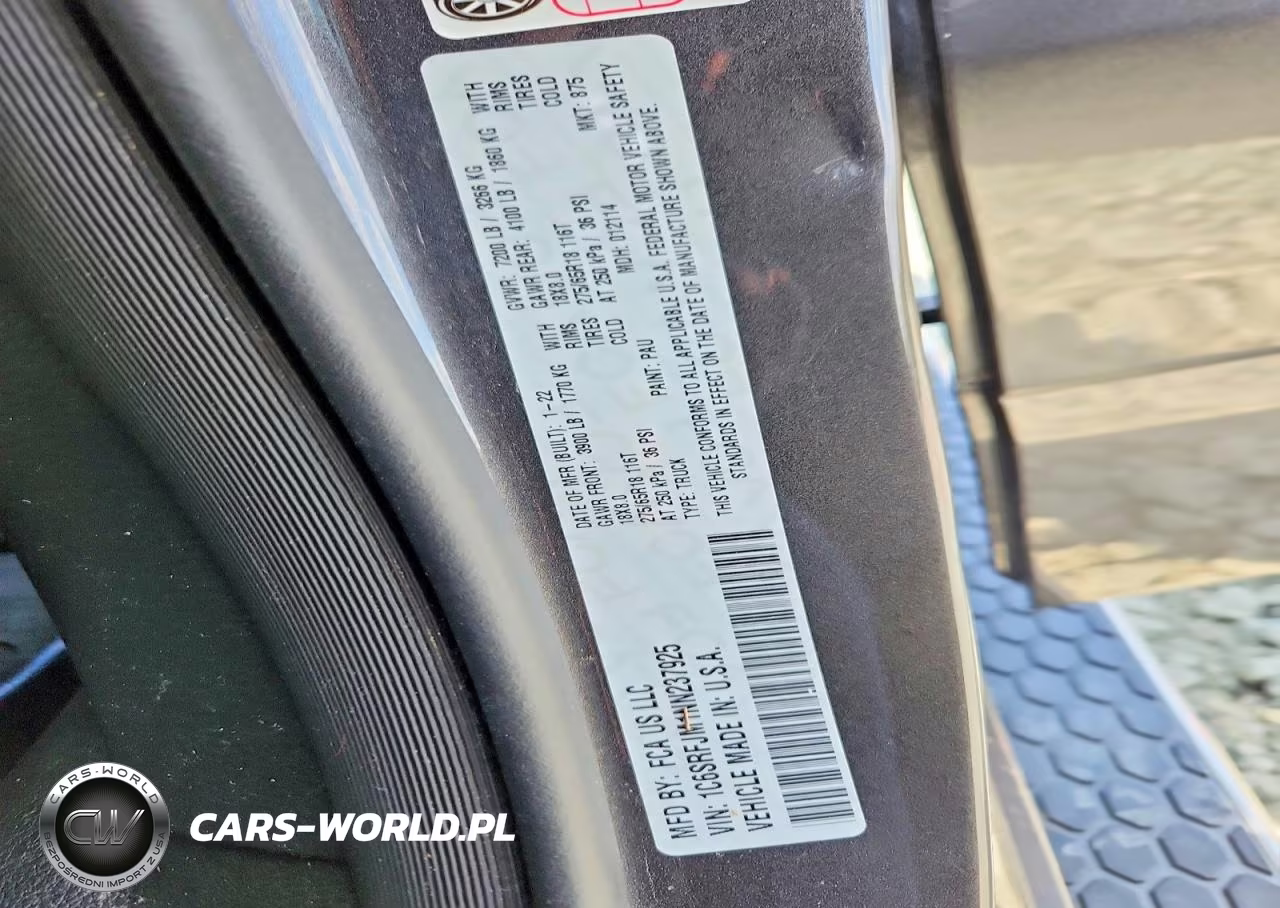 2022 Ram 1500 Laramie VIN:1C6SRFJM1NN237925 - 13