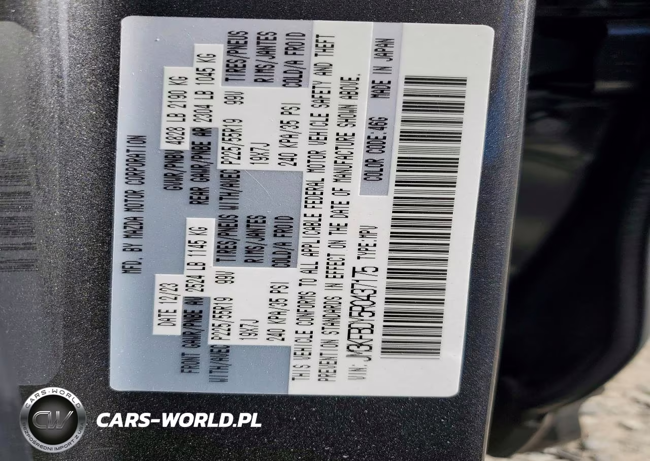 2024 Mazda Cx-5 Premium VIN:JM3KFBDY5R0437175 - 13