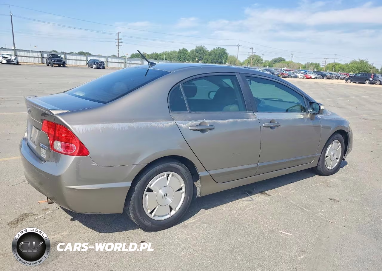 2008 Honda Civic Hybrid VIN:JHMFA36228S006687 - 3