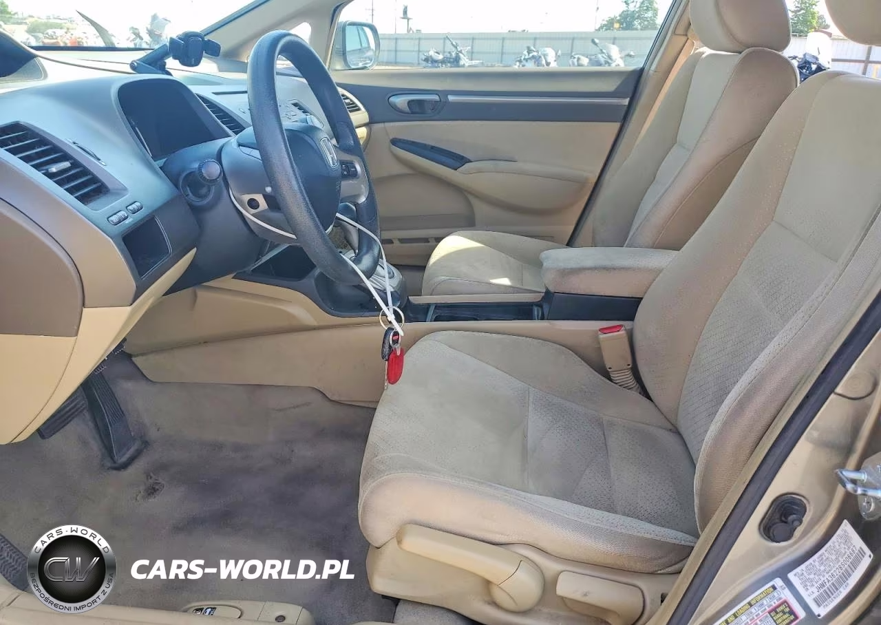2008 Honda Civic Hybrid VIN:JHMFA36228S006687 - 7