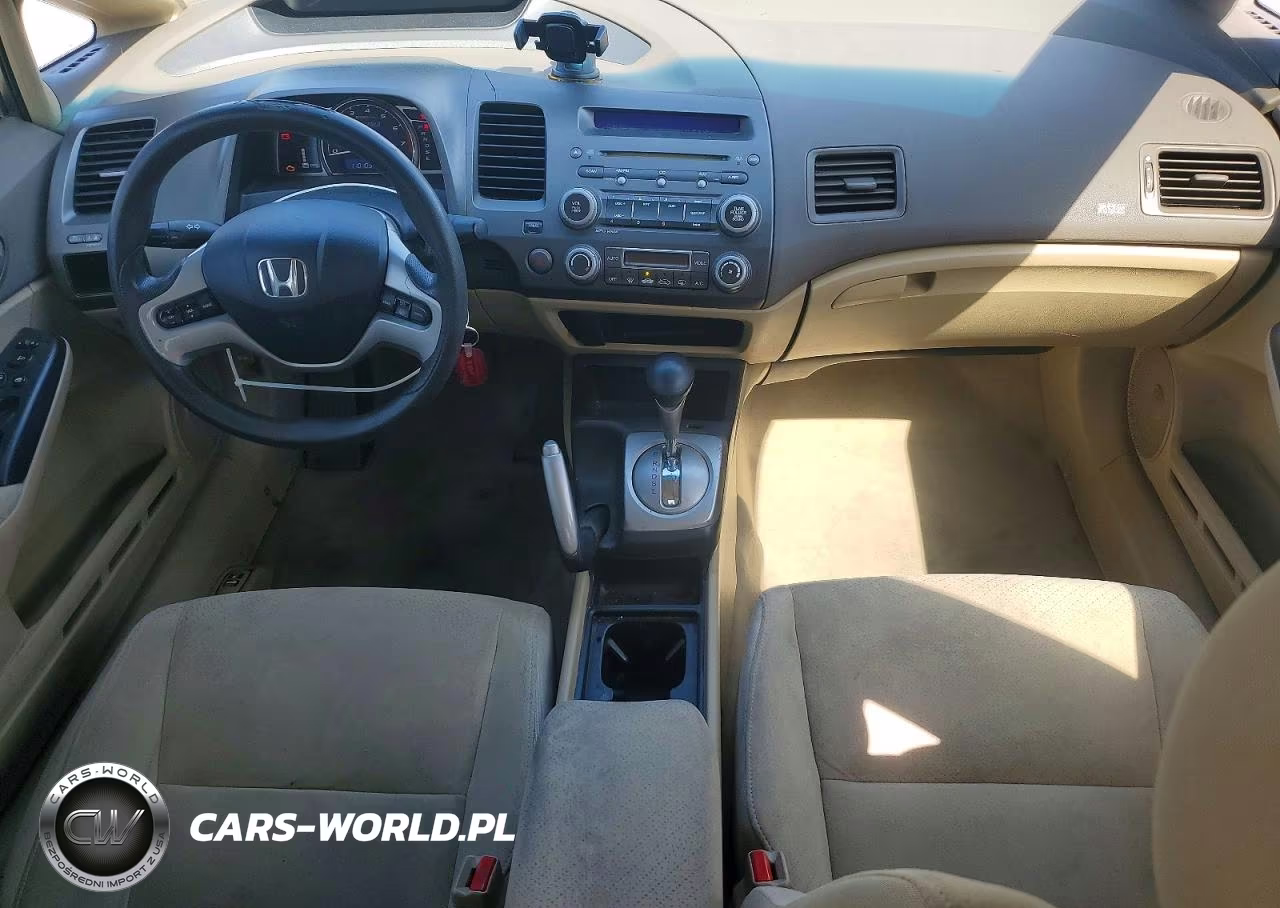 2008 Honda Civic Hybrid VIN:JHMFA36228S006687 - 8