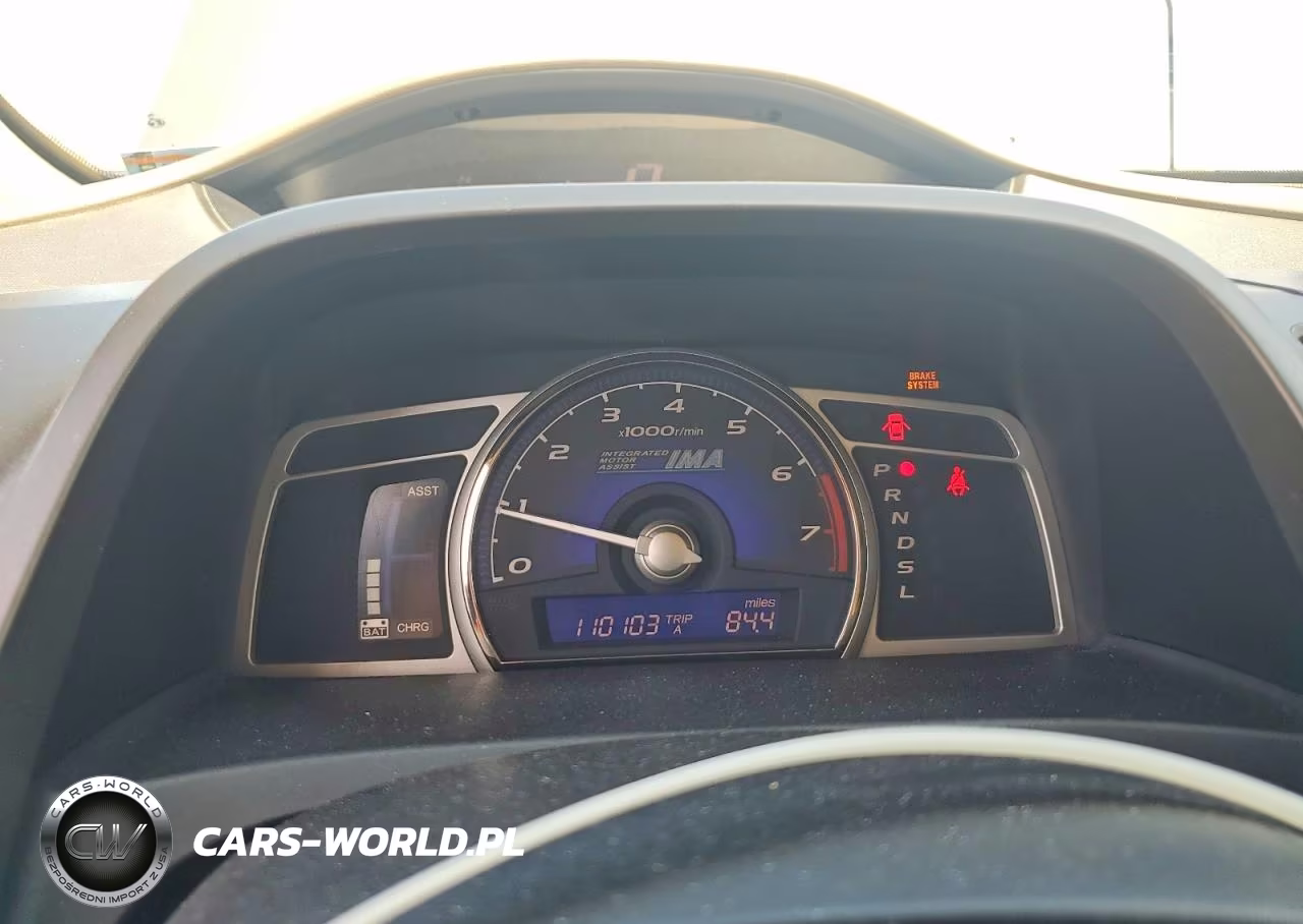 2008 Honda Civic Hybrid VIN:JHMFA36228S006687 - 9