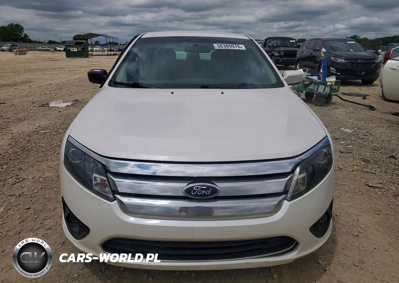2010 Ford Fusion Se VIN:3FAHP0HA5AR355121 - 5