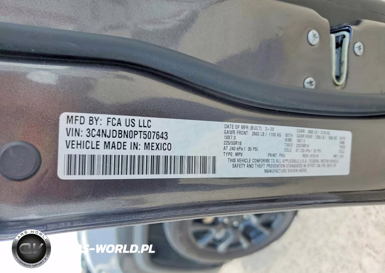 2023 Jeep Compass Latitude VIN:3C4NJDBN0PT507643 - 13