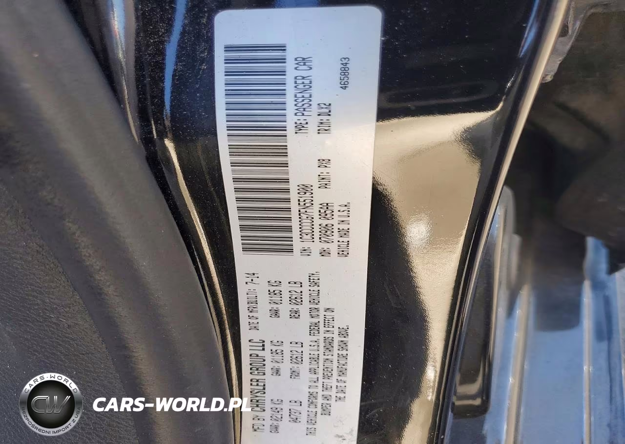 2015 Chrysler 200 C VIN:1C3CCCCG7FN551900 - 12