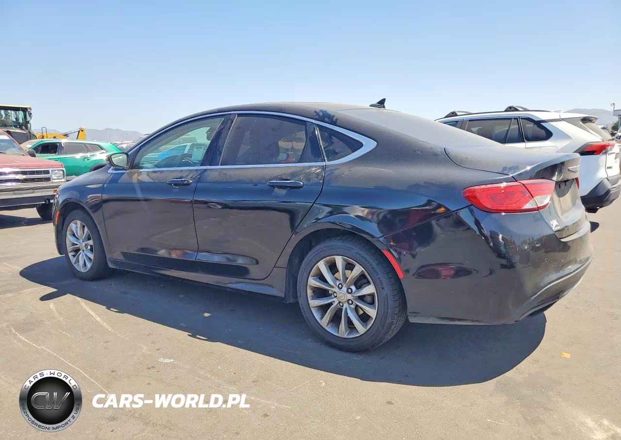2015 Chrysler 200 C VIN:1C3CCCCG7FN551900 - 2