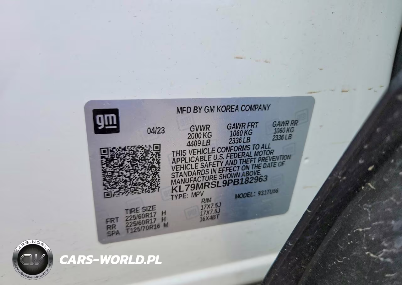2023 Chevrolet Trailblazer Lt VIN:KL79MRSL9PB182963 - 13