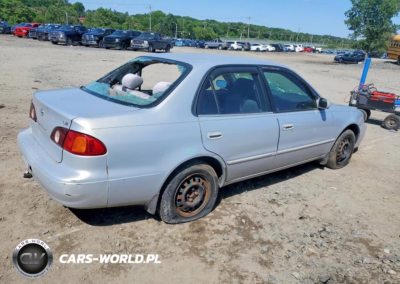 2002 Toyota Corolla Le VIN:2T1BR18E22C574600 - 3