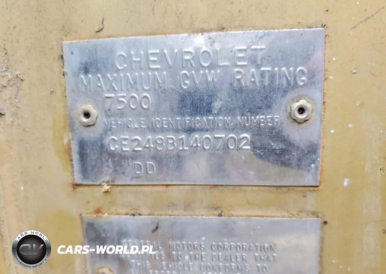 1968 Chev Astro VIN:CE248B140702 - 12