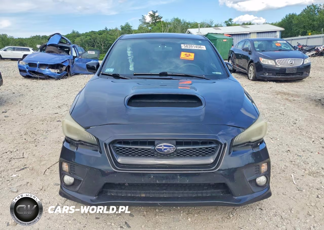 2017 Subaru Wrx Premium VIN:JF1VA1E62H9815447 - 5