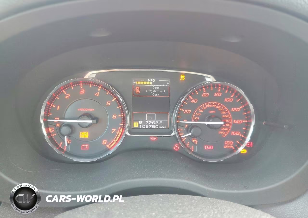 2017 Subaru Wrx Premium VIN:JF1VA1E62H9815447 - 9