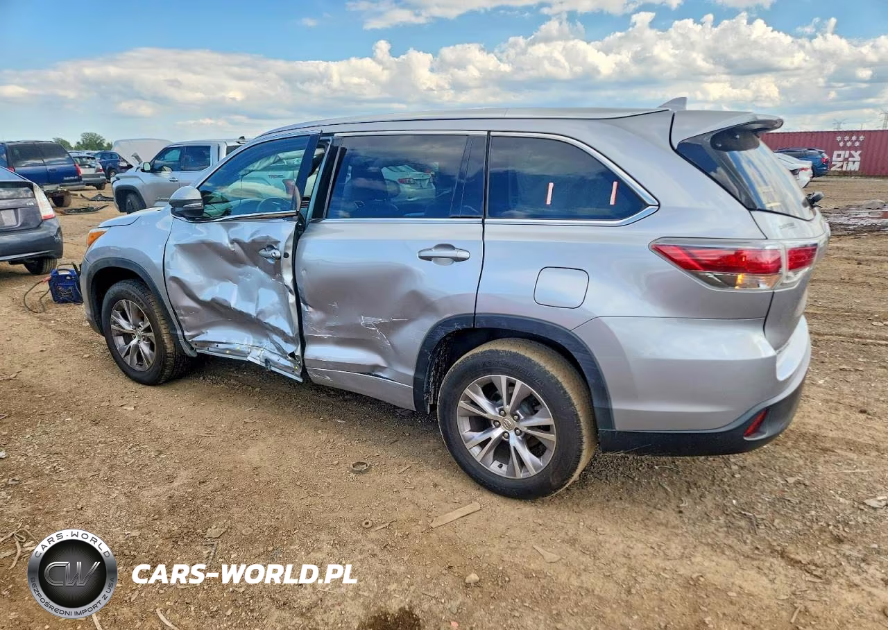 2015 Toyota Highlander Xle VIN:5TDKKRFH6FS067700 - 3