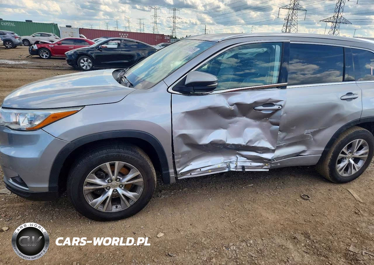 2015 Toyota Highlander Xle VIN:5TDKKRFH6FS067700 - 9