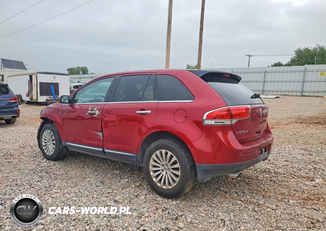 2013 Lincoln Mkx VIN:2LMDJ8JK7DBL36603 - 2