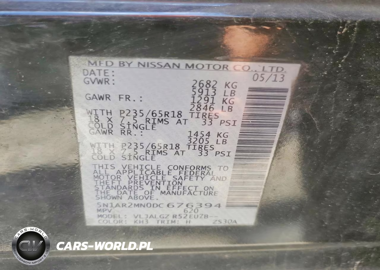 2013 Nissan Pathfinder S VIN:5N1AR2MN0DC676394 - 13