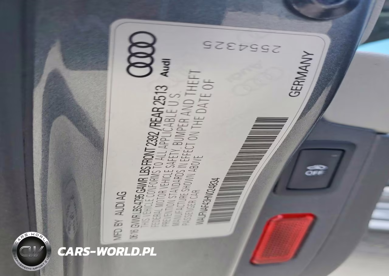 2017 Audi A4 Prestige VIN:WAUFNAF43HN024834 - 12