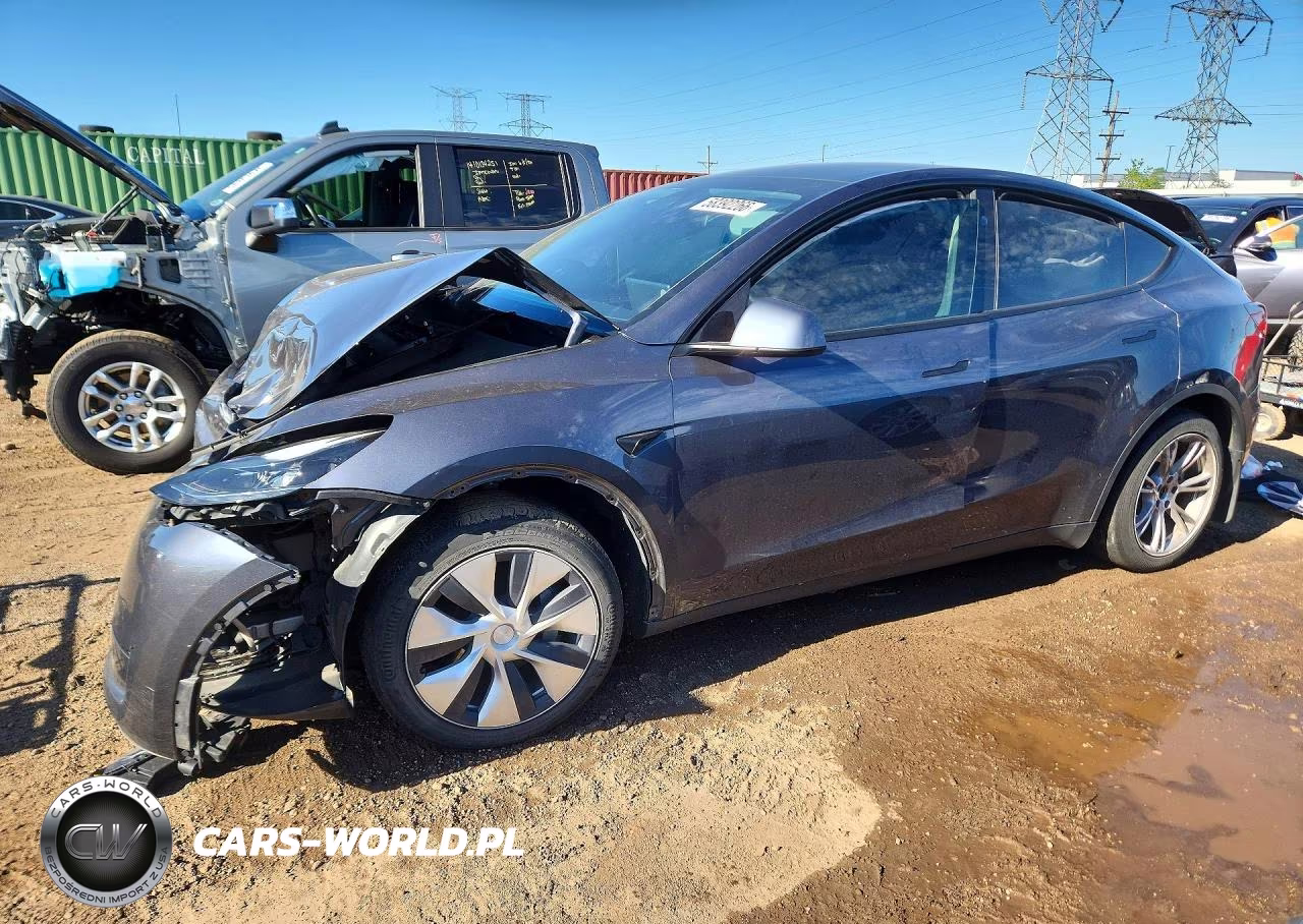2023 Tesla Model Y VIN:7SAYGDEE9PF874307 - 1