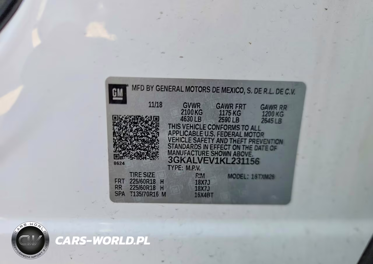 2019 GMC Terrain Slt VIN:3GKALVEV1KL231156 - 12